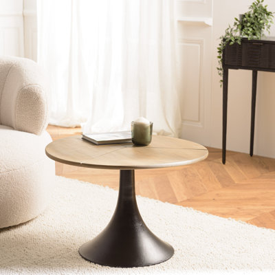 Brumiss Pedestal End Table