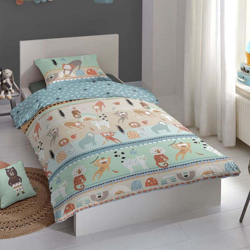 Good Morning Kids Duvet Cover Play Multicolour, 135 x 200cm Duvet Cover + 1 Pillowcase (80 x 80)