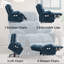 Fauteuil inclinable Power Lift avec chauffage et massage, télécommande, 2 porte-gobelets et 2 poches latérales-1720545482