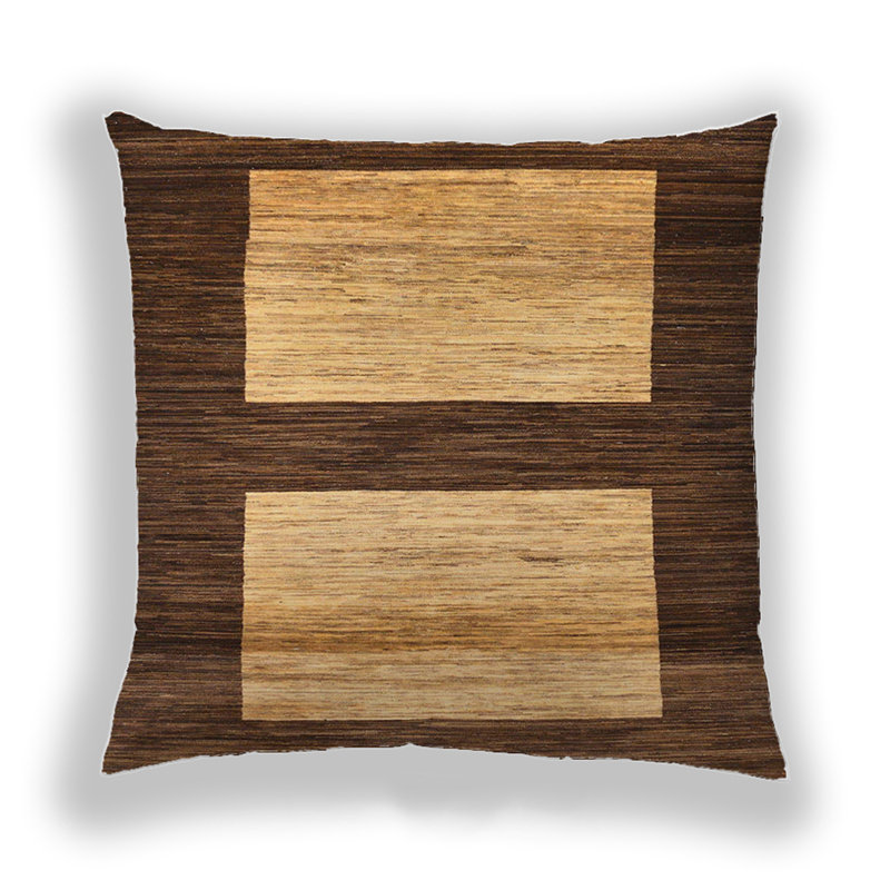 Reversible Throw Pillow, Microsuede