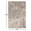 Tapis gris / crème / taupe Erwin-71603376