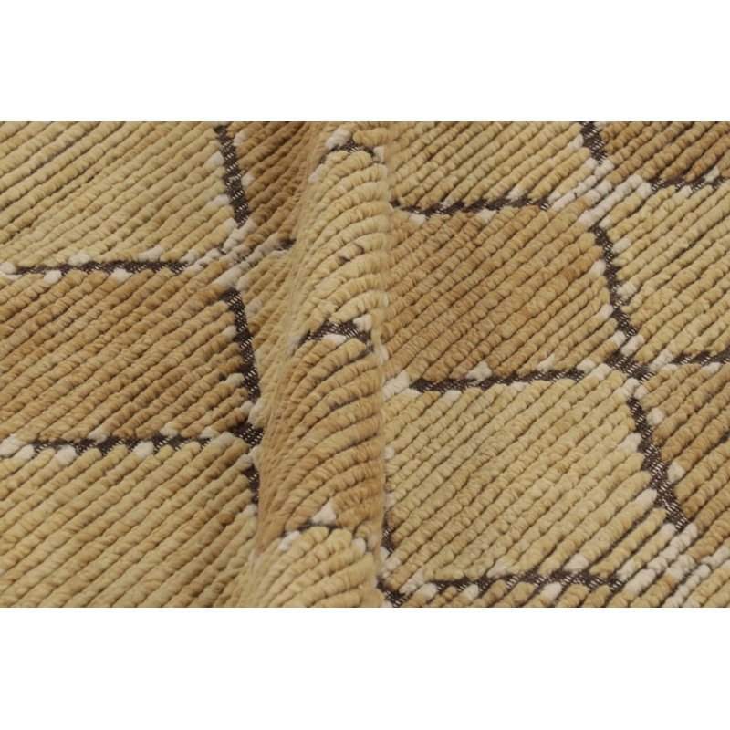 Scandinavian One-of-a-Kind 6'0X9'0 Hand Knotted Area Rug
