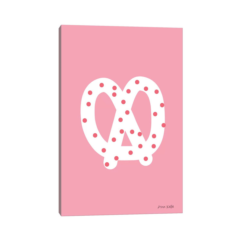 Pretzel by Ann Kelle - Wrapped Canvas Print, 152.5 cm H x 101.5 cm W