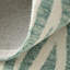 Wallace Modern Chevron Blue Area Rug-361342533