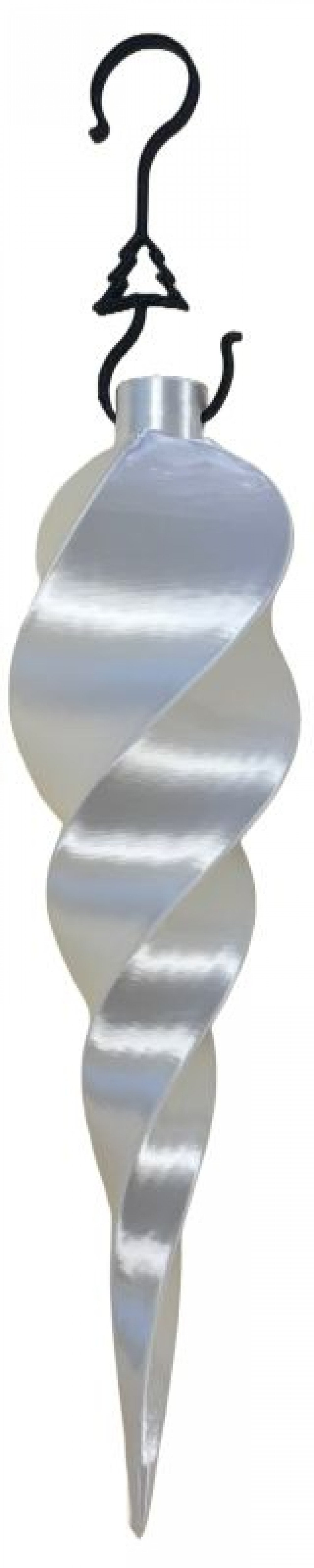 5 Ornament Box Set - Icicle White