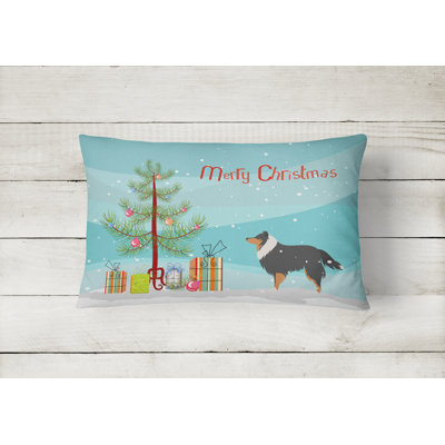 Sheltie Outdoor Throw Pillow