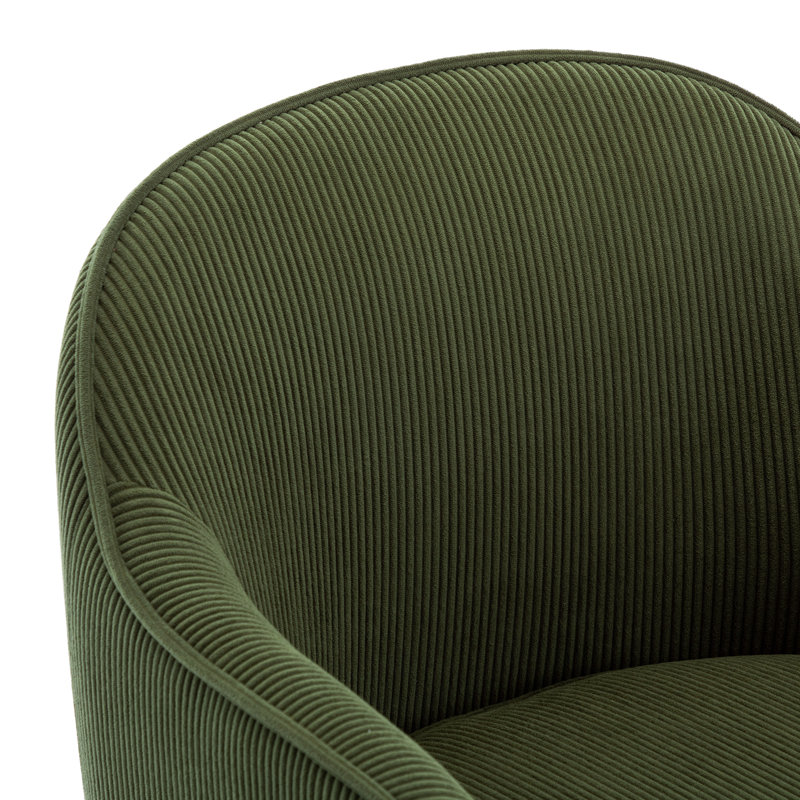 Chaise de bureau Dinorah, Vert