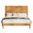 Dezera Solid Wood Platform Bed With 48.6'' Headboard-698257391-698257384