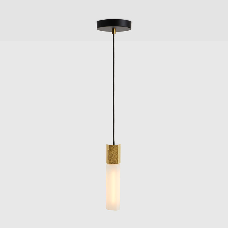 Basalt 1 - Light Pendant, Brass