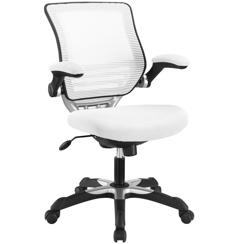 Modway Edge Mesh Office Chair, White