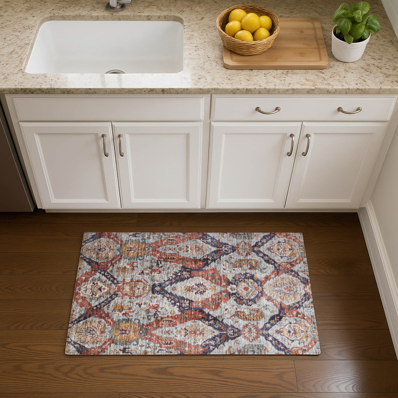 Tapis lavable à la machine Ashlynn, Rectangle 1 pi 8 po x 2 pi 6 po