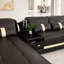 Canapé modulaire en cuir 5 pièces Lloydene-761072704