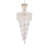 Elegant Lighting Spiral 32 light Chrome Chandelier Clear Royal Cut Crystal-23083923-23083927