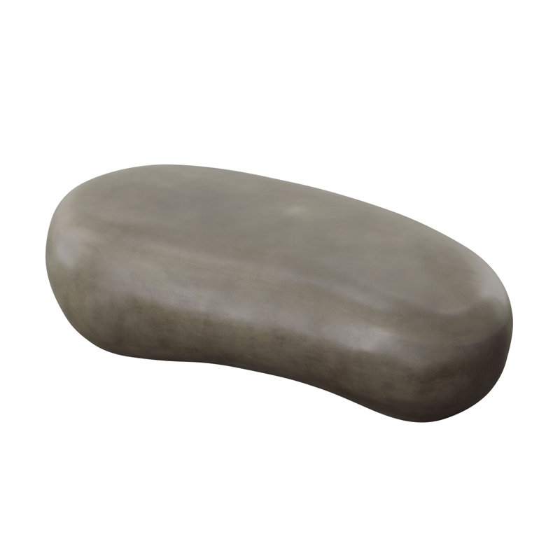 Braylan 61.5'' Stone Outdoor Coffee Table