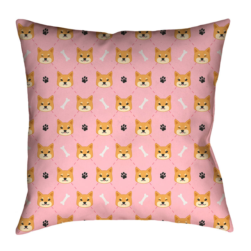 Coussin Katelyn Elizabeth, 20 po x 20 po, Extérieur