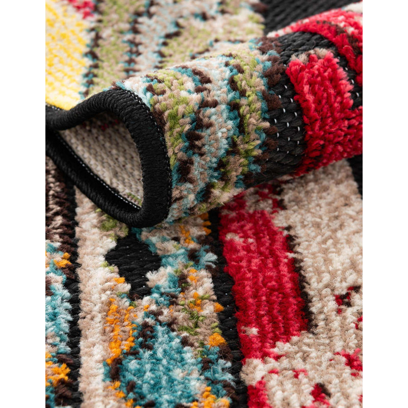 Wrought Studio Sebaa Marelda Indoor/Outdoor Area Rug, Runner 2' x 6'1"