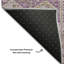 Tapis lavande Cerrito AMF574 lavable à la machine de qualité supérieure-104099983