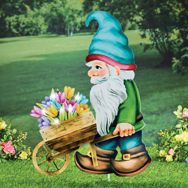 Trinx Bee Yourself Gnome Garden Figurine & Reviews