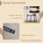 Upholstered Counter Height Bar Stool-901715093