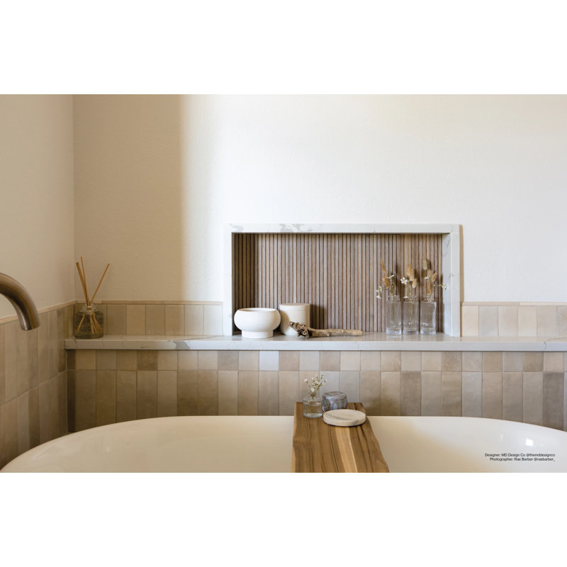 Cloe Ceramic Tile, Creme