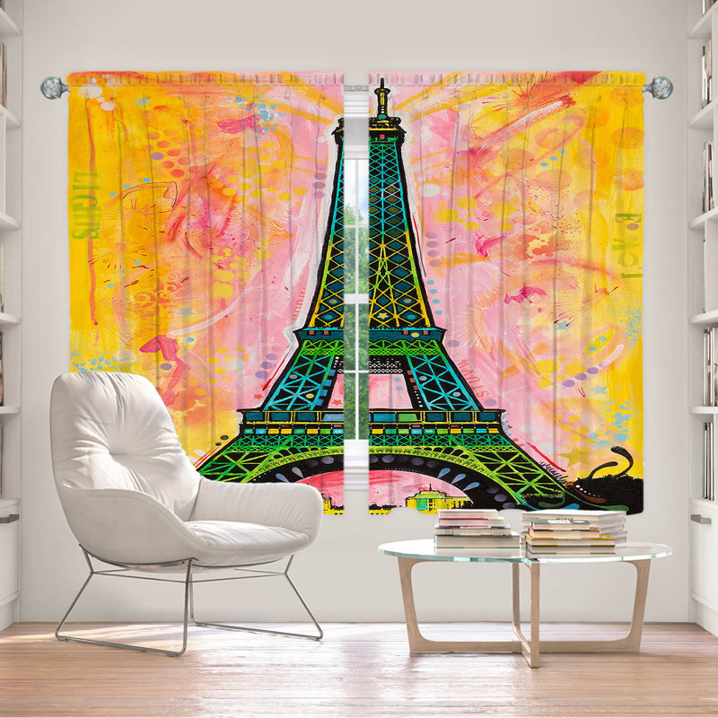 Rideau simple obscurcissant avec passe-tringle Delaughter, L 40 po x L 61 po
