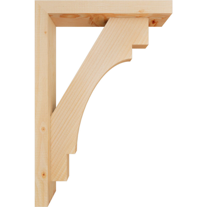 Support Merced Block avec support décalé, 24x16, Sapin Douglas de l 3 1/2 (lisse)