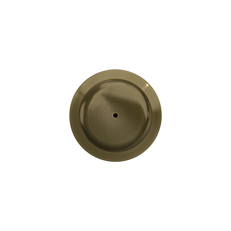 Plymouth Bed and Bath Knob, Antique Brass