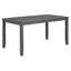 Ensemble de table de salle à manger 6 pièces avec banc et chaises, ensemble de table à manger en bois pour 6 personnes-132512380
