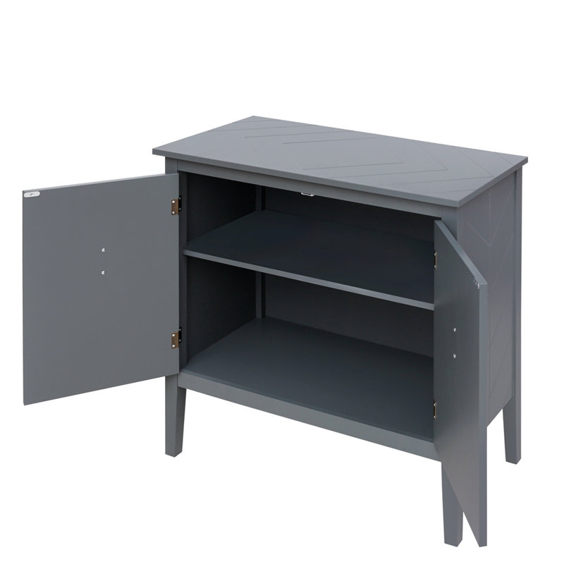 Buffet décoratif Quesean, Gris
