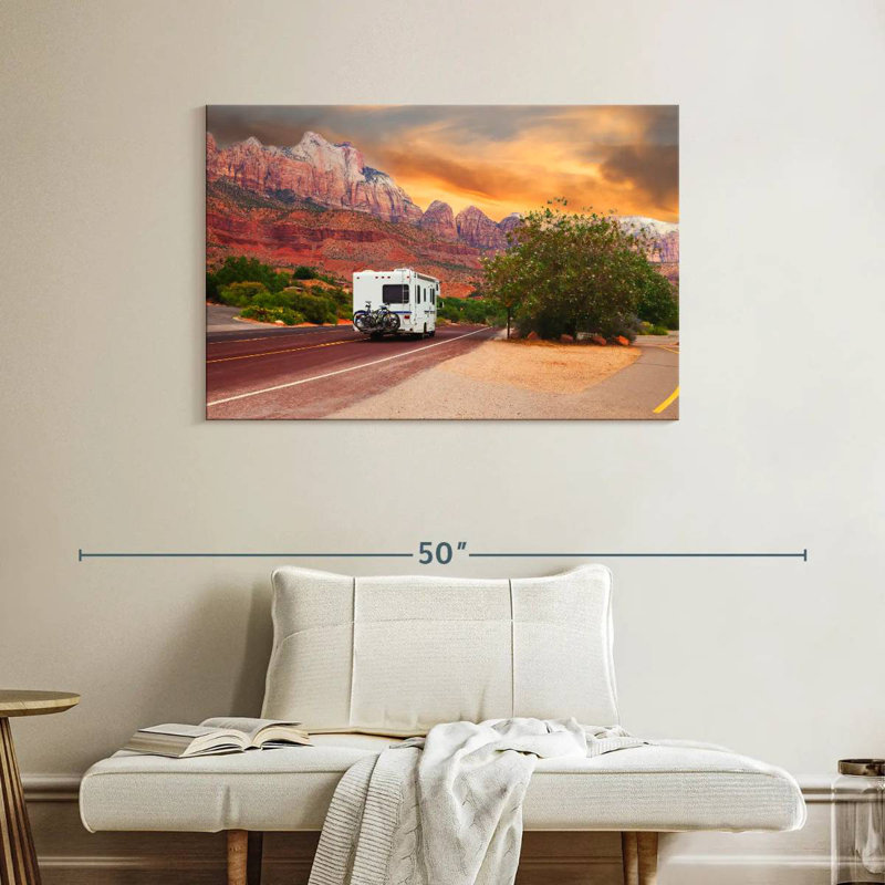 Mehar Highway To Canyon, 26" H x 39" W