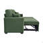 Canapé-lit, canapé modulaire avec lit escamotable, méridienne réversible, canapé modulaire avec rangement, tissu respirant vert foncé, solution pour petit espace, canapé-lit convertible, mobilier de salon, canapé en L-379666073-379666149