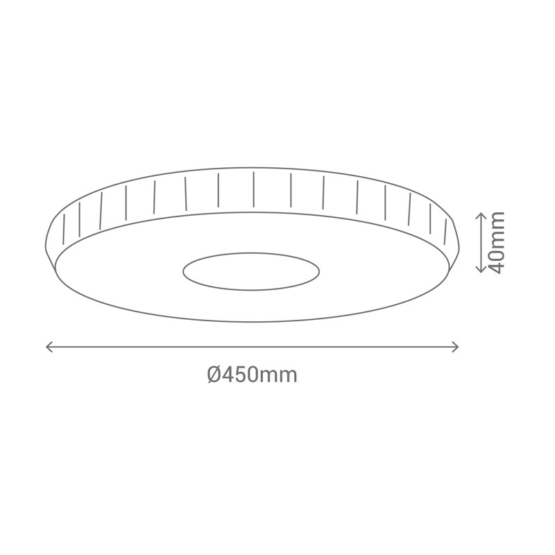 Glass LED Flush Mount