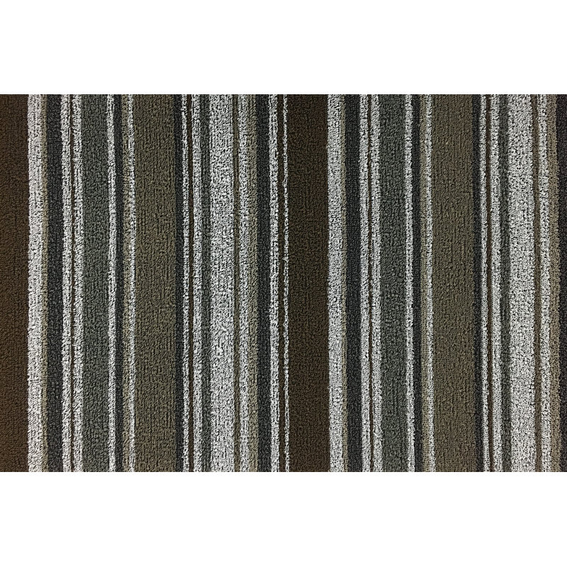 Striped Doormat, Oak, Rectangle 61 x 183cm