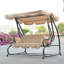 3 Person Porch Swing with Canopy-41427778