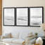 «Gentle Tides I», impression encadrée sur mesure de qualité supérieure mate - 3 pièces-262513182-262513155