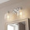 Luminaire pour meuble-lavabo de salle de bain 2 lumières Meridian