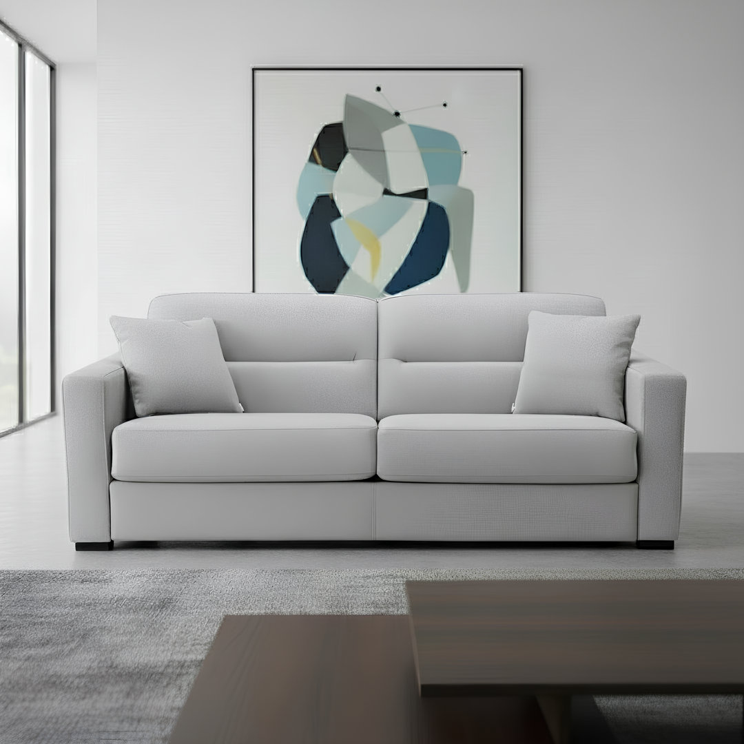 Björgúlfur 81" Made in Italy Stain and Abrasion Resistant Performance Fabric Queen Sleeper Sofa Bed Latitude Run®