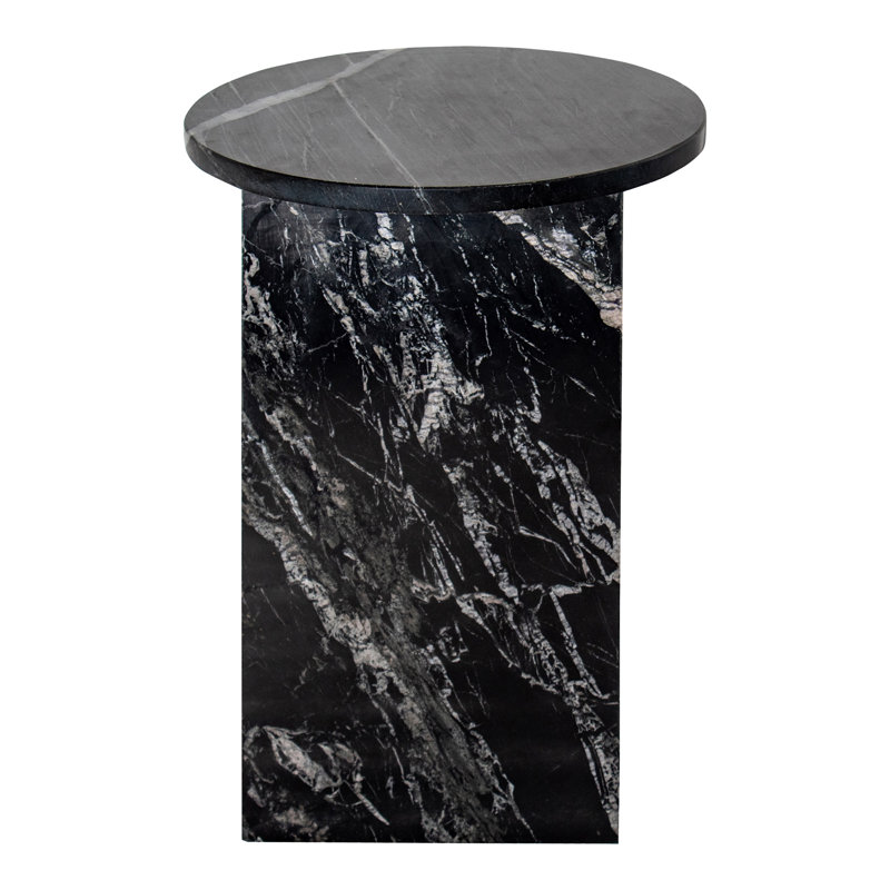 GRACE ACCENT TABLE GREEN, Black