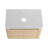 Wall-Mounted Bathroom Vanity With Ceramic Art Sink