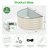 Pannu Metal D-Shaped Raised Garden Bed