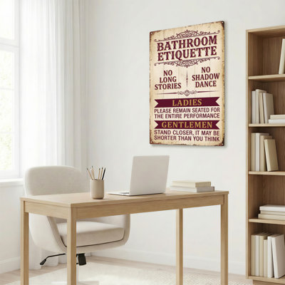 Impression sur toile pour salle de bain