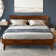 Acacia Aurora Premium Solid Wood Platform Bed Frame and High Headboard, King Bed Frame with Headboard Included, Mid Century Modern Bed with 5 years Warranty