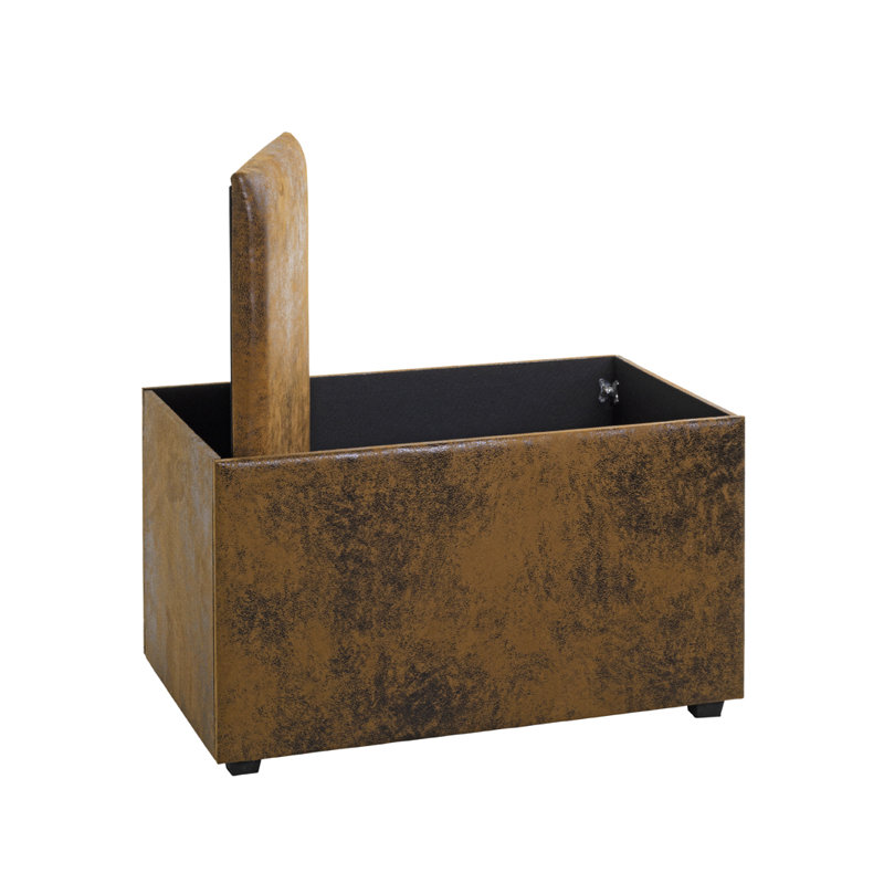 Derex Polyester Blend Upholstered Storage Bench