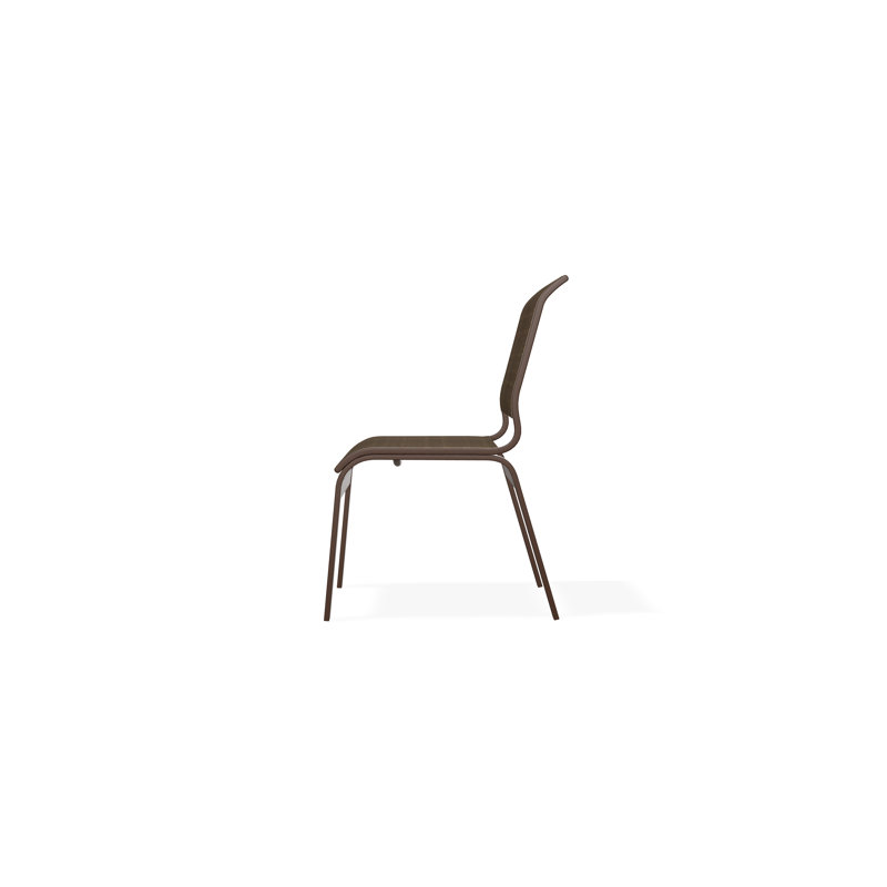 Aruba II Outdoor Dining Chair, Kona, Bark