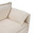 L-Shaped Corduroy Corner Sofa With Storage Armrest Cushions-1183719963
