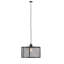 Luminaire suspendu en métal noir Jaxson