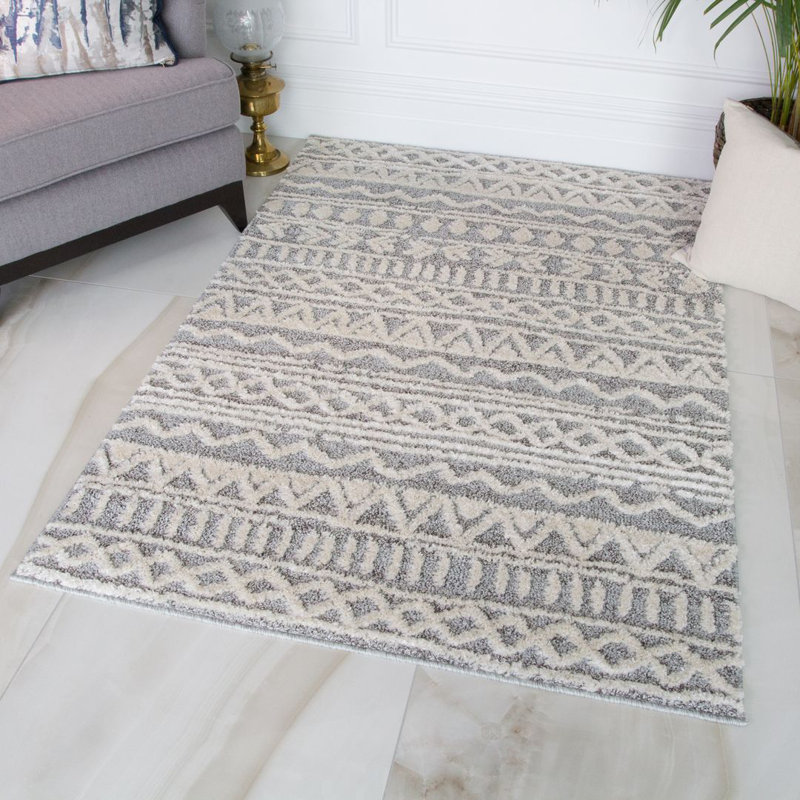 Donell Geometric Area Rug, Rectangle  200 x 290cm