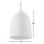 Luminaire suspendu simple à 1 lumière Declo-2026921261