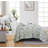 Pure Melody Microfiber Bohemian Paisley 6-Piece Oversized Quilt Set by Southshore Fine Linens-245389238-239143110