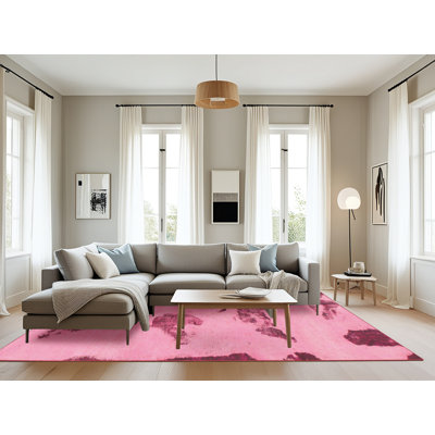 Tapis abstrait moderne 990